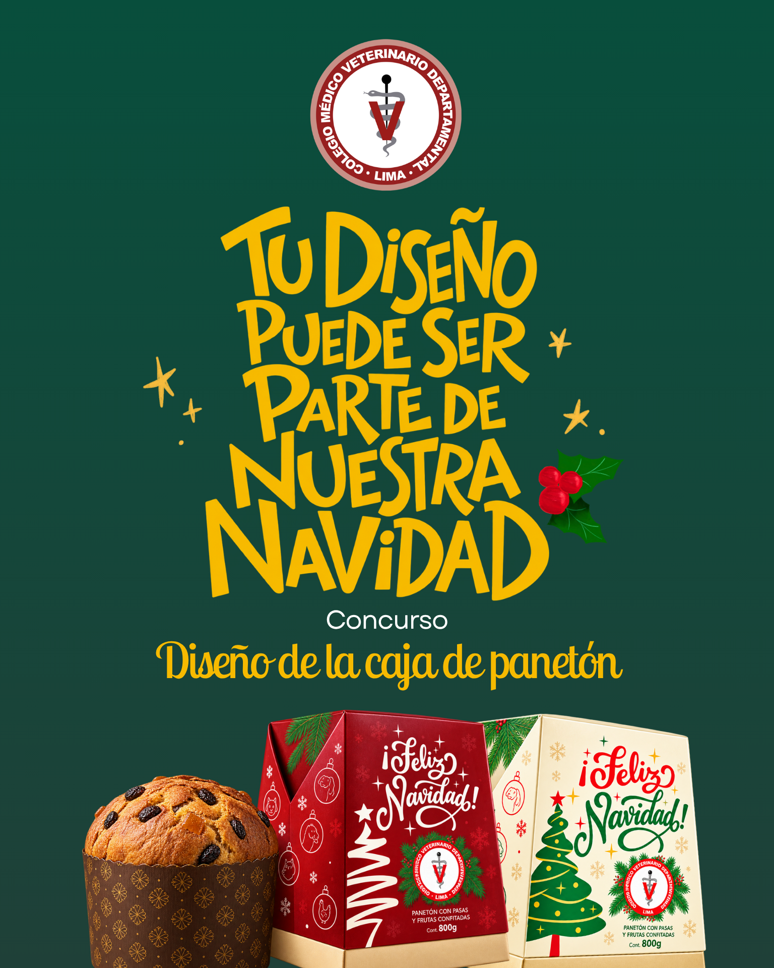 Concurso de Diseño de la Caja de Panetón Navideño CMVD-Lima