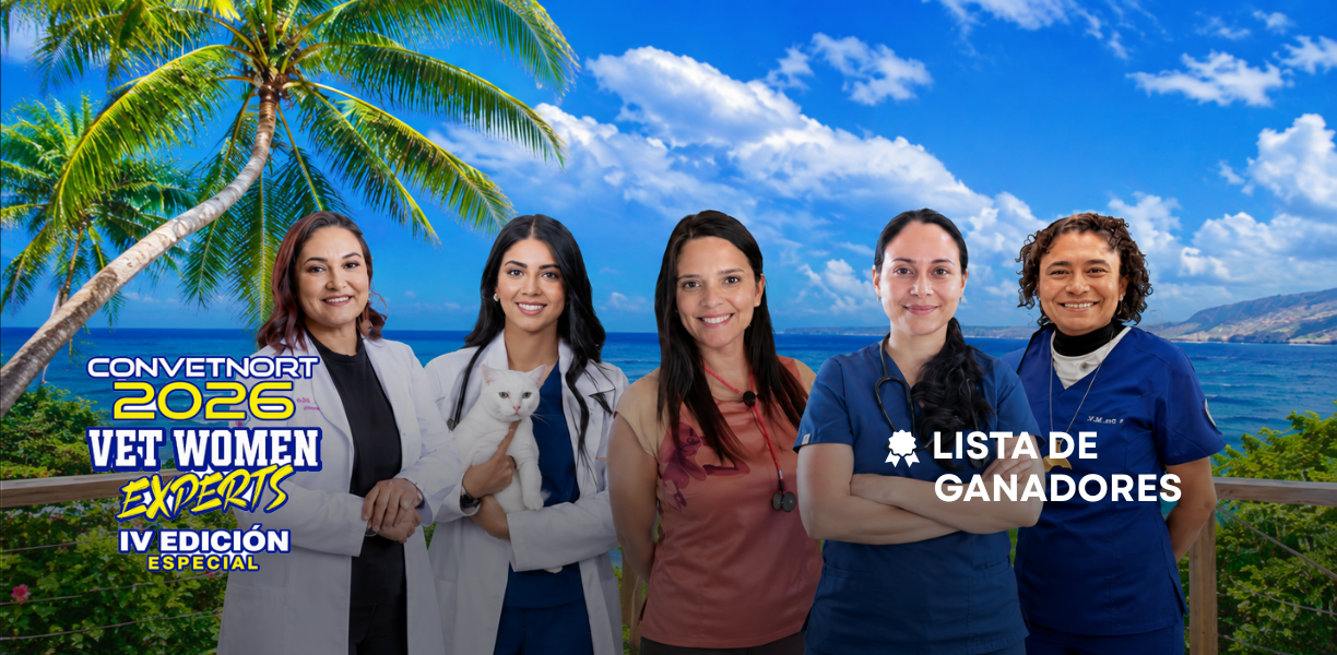 Conoce a los ganadores del sorteo para CONVETNORT 2026 – Vet Women Experts
