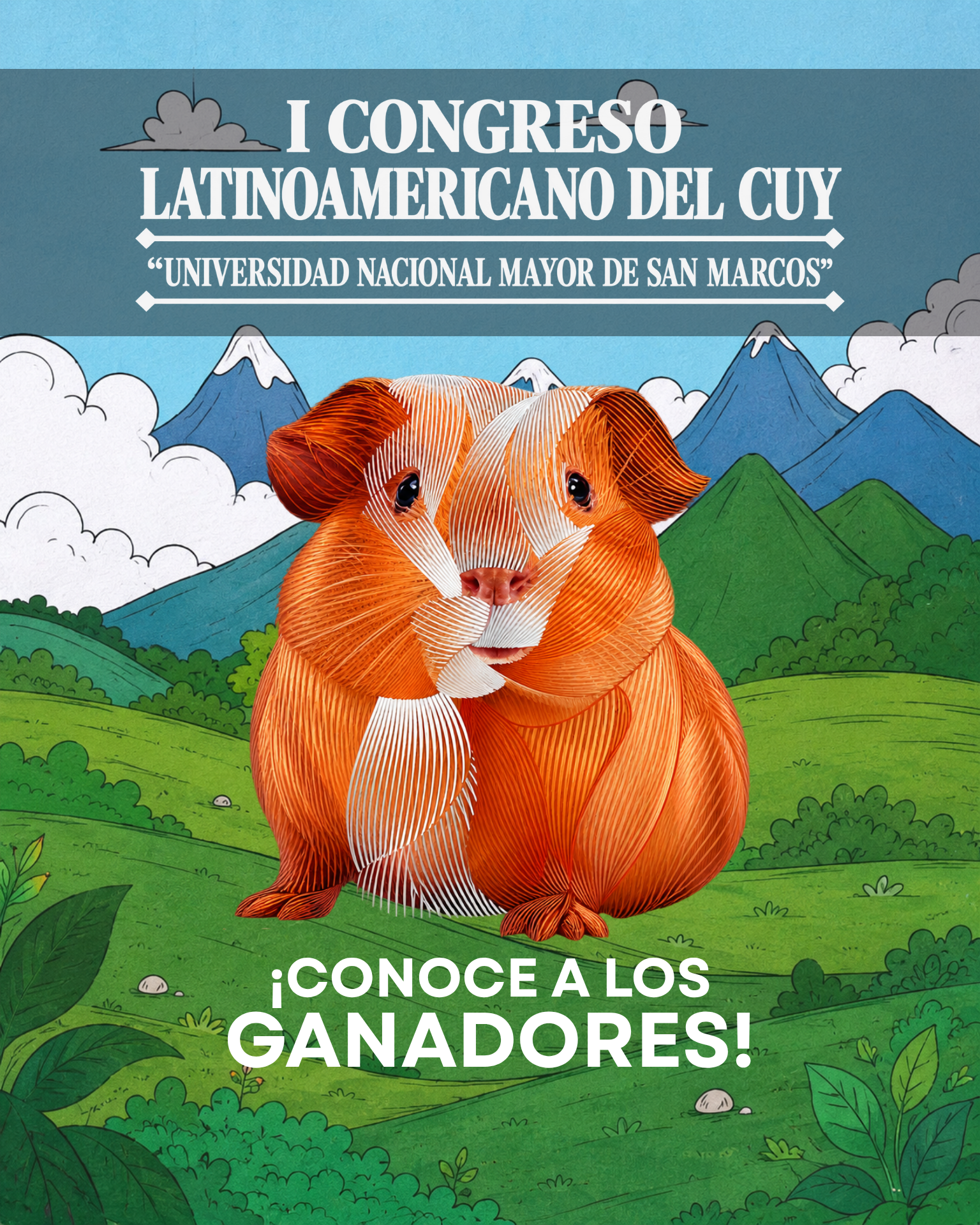 Conoce a los ganadores del sorteo para el I Congreso Latinoamericano del Cuy