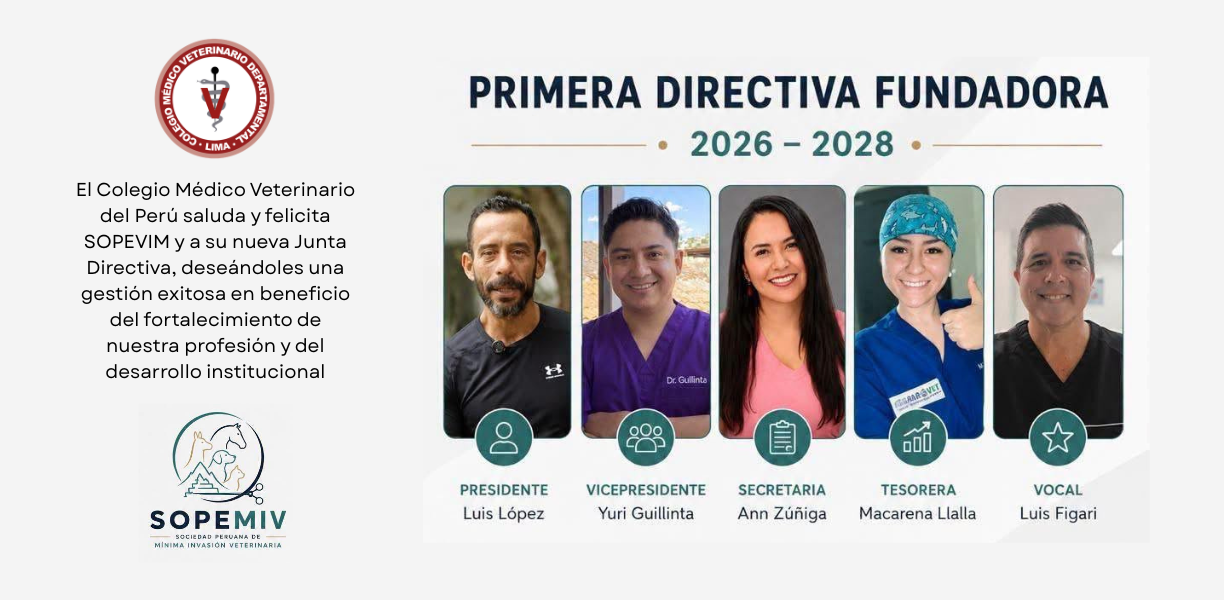 Saludo a la Directiva Fundadora de SOPEMIV 2026–2028